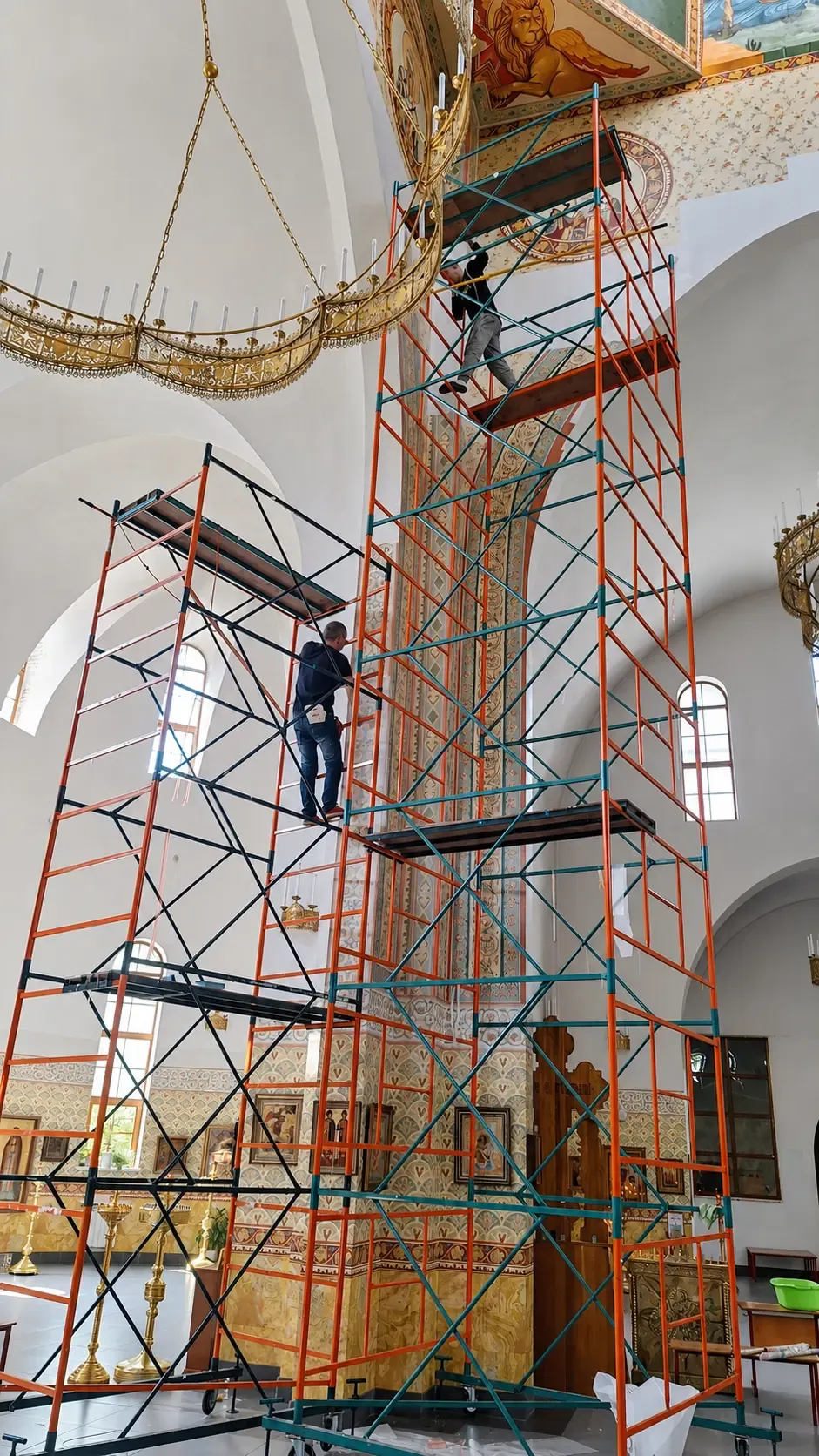 Цифровая фреска для храма — WARTDEC