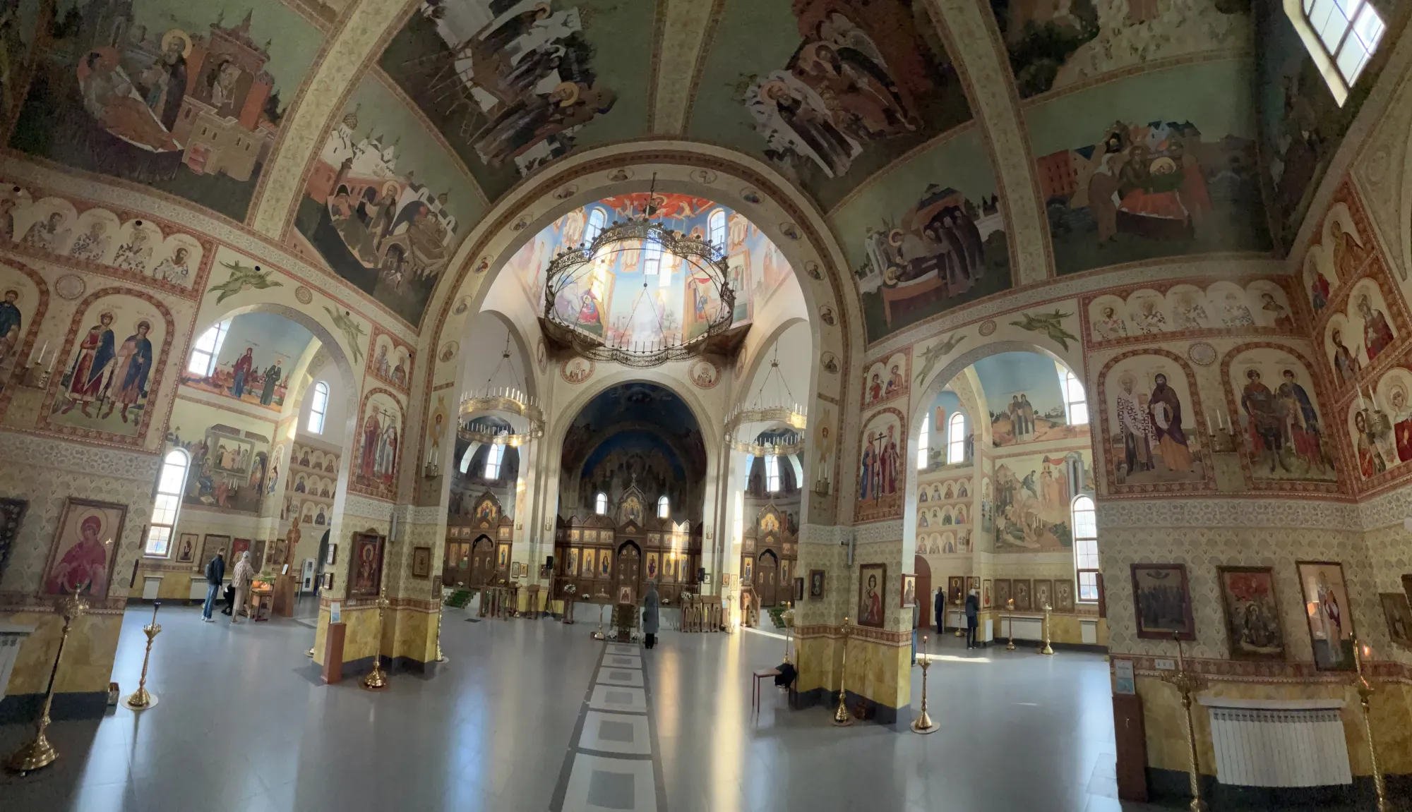 Роспись стен в храмах — трансферная плёнка WARTDEC